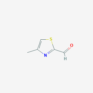 molecular formula C5H5NOS B075903 4-甲基噻唑-2-甲醛 CAS No. 13750-68-0