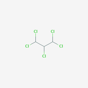 molecular formula C3H3Cl5 B075905 1,1,2,3,3-五氯丙烷 CAS No. 15104-61-7