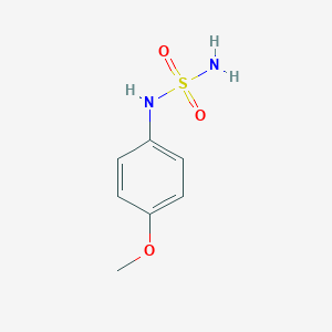 molecular formula C7H10N2O3S B075907 4-Methoxyphenylsulfamide 