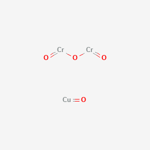 molecular formula Cr2CuO4 B075909 Oxocopper; oxo-(oxochromiooxy)chromium CAS No. 12018-10-9