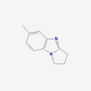 molecular formula C11H12N2 B075912 6-methyl-2,3-dihydro-1H-pyrrolo[1,2-a]benzimidazole CAS No. 10252-94-5