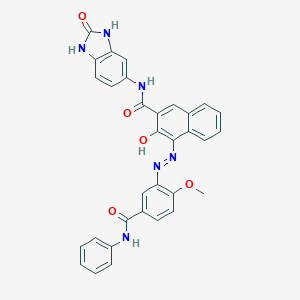 molecular formula C32H24N6O5 B075917 Pigment Red 176 CAS No. 12225-06-8