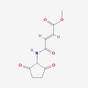 molecular formula C10H11NO5 B075926 Flavensomycinic acid CAS No. 14670-20-3