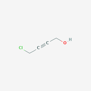 molecular formula C4H5ClO B075936 4-Chloro-2-butyn-1-ol CAS No. 13280-07-4