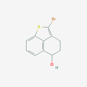 B075963 2-Bromo-4,5-dihydro-3H-naphtho[1,8-bc]thiophen-5-ol CAS No. 10245-75-7