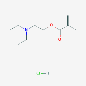 molecular formula C10H20ClNO2 B075966 2-(Diethylamino)ethyl methacrylate hydrochloride CAS No. 14314-78-4