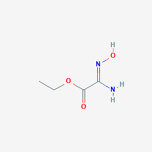B075967 Ethyl 2-oximinooxamate CAS No. 10489-74-4