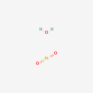 molecular formula H2O3Pt B075968 Platinum(IV) oxide hydrate CAS No. 12137-21-2