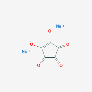 molecular formula C5Na2O5 B075970 Croconic acid disodium salt CAS No. 14379-00-1