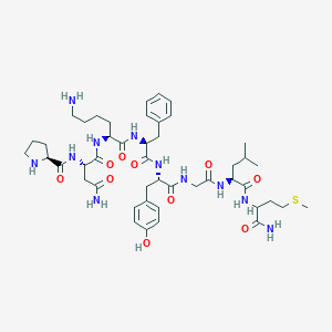 molecular formula C46H69N11O10S B075975 Palptglm CAS No. 13198-06-6