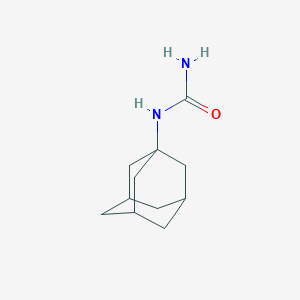 molecular formula C11H18N2O B075977 N-(1-Adamantyl)urea CAS No. 13072-69-0
