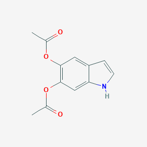 molecular formula C12H11NO4 B075982 5,6-Diacetoxyindole CAS No. 15069-79-1