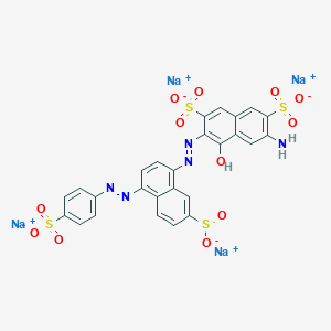 molecular formula C26-H19-N5-O13-S4.4Na B075996 C.I. Food Black 2 CAS No. 2118-39-0
