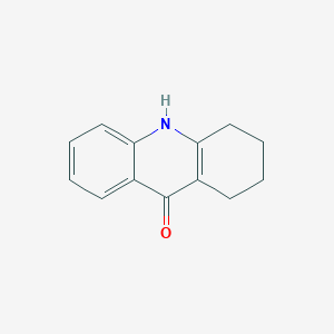 molecular formula C13H13NO B076006 9(2H)-Acridinone, 1,3,4,10-tetrahydro- CAS No. 13161-85-8