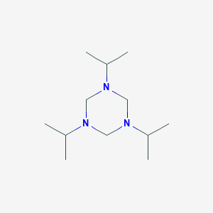 molecular formula C12H27N3 B076012 1,3,5-Triisopropyl-1,3,5-triazinane CAS No. 10556-98-6