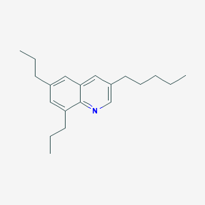 3-Pentyl-6,8-dipropylquinoline