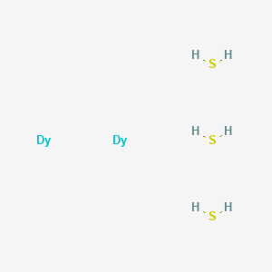 molecular formula Dy2H6S3 B076016 Dysprosium sulfide CAS No. 12133-10-7