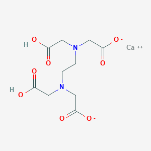 molecular formula C10H12O8CaN2Na2·2H2O<br>C10H14CaN2O8 B076024 Edetate Monocalcium CAS No. 12264-18-5