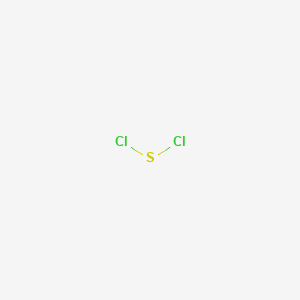 molecular formula Cl2S B076028 Sulfur dichloride CAS No. 10545-99-0
