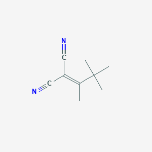 molecular formula C9H12N2 B076040 2-(1,2,2-Trimethylpropylidene)malononitrile CAS No. 13017-53-3