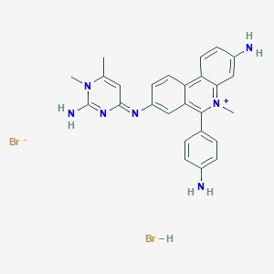 molecular formula C26H27Br2N7 B076068 Pyritidium Bromide CAS No. 14222-46-9
