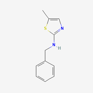 molecular formula C11H12N2S B7607261 n-Benzyl-5-methylthiazol-2-amine 