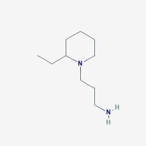 3-(2-Ethylpiperidin-1-yl)propan-1-amine