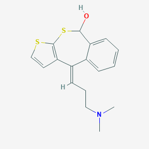 molecular formula C17H19NOS2 B076083 Dithiaden S-oxide CAS No. 11119-54-3