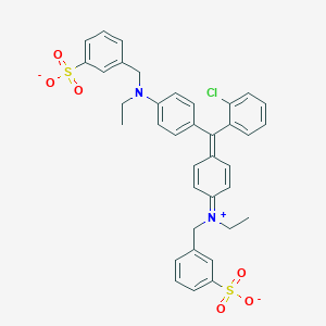 molecular formula C37H34ClN2O6S2- B076095 Lissamine Green CAS No. 11096-63-2