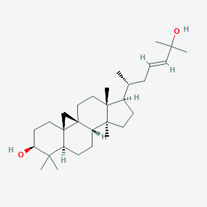 molecular formula C30H50O2 B076105 Cycloart-23-ene-3beta,25-diol CAS No. 14599-48-5