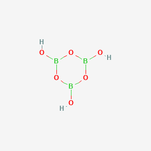 molecular formula B3H3O6 B076129 Trihydroxy boroxine CAS No. 13460-51-0