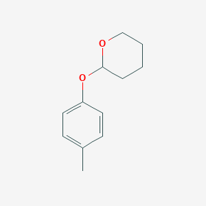 molecular formula C12H16O2 B076130 Tetrahydro-2-(4-methylphenoxy)-2H-pyran CAS No. 13481-09-9