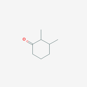 molecular formula C8H14O B076138 2,3-Dimethylcyclohexan-1-one CAS No. 13395-76-1