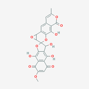 molecular formula C25H16O12 B076142 Griseorhodin A CAS No. 11048-91-2