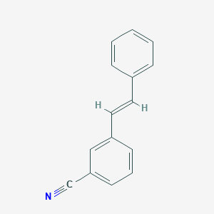 3-[(E)-2-Phenylethenyl]benzonitrile