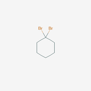 molecular formula C6H10Br2 B076172 1,1-Dibromocyclohexane CAS No. 10489-97-1