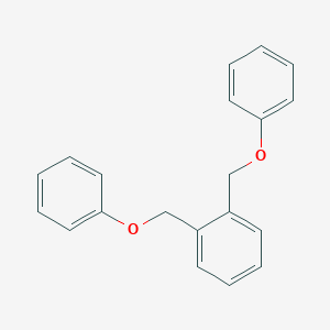 molecular formula C20H18O2 B076173 1,2-bis(phenoxymethyl)benzene CAS No. 10403-74-4