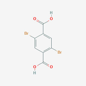 molecular formula C8H4Br2O4 B076187 2,5-Dibromoterephthalic acid CAS No. 13731-82-3