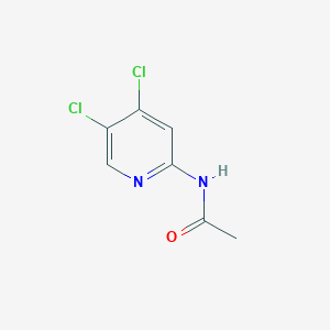 molecular formula C7H6Cl2N2O B7619161 N-(4,5-dichloropyridin-2-yl)acetamide 
