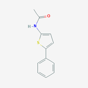 molecular formula C12H11NOS B076194 N-(5-Phenyl-2-thienyl)acetamide CAS No. 14770-86-6