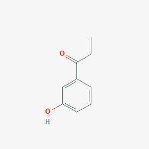 molecular formula C9H10O2 B076195 3'-Hydroxypropiophenone CAS No. 13103-80-5