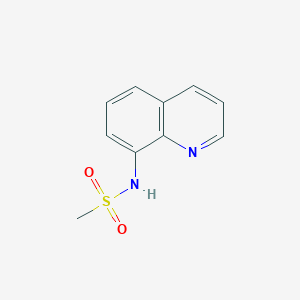molecular formula C10H10N2O2S B076198 N-(quinolin-8-yl)methanesulfonamide CAS No. 10374-76-2