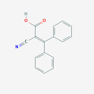 2-Cyano-3,3-diphenylacrylic acid