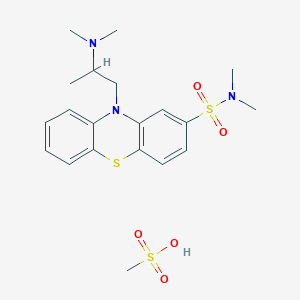 molecular formula C20H29N3O5S3 B076246 Fonazine mesylate CAS No. 13115-40-7