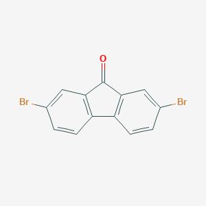 molecular formula C13H6Br2O B076252 2,7-二溴-9-芴酮 CAS No. 14348-75-5