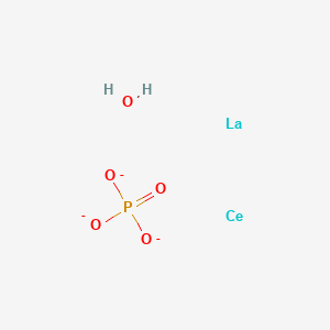 molecular formula CeH2LaO5P-3 B076276 Rhabdophane CAS No. 12174-41-3