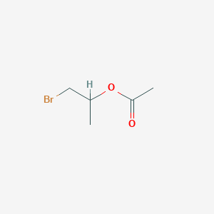 molecular formula C5H9BrO2 B076277 1-Bromopropan-2-yl acetate CAS No. 10299-39-5