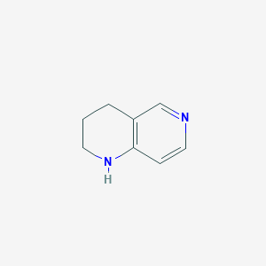 molecular formula C8H10N2 B076285 1,2,3,4-Tetrahydro-1,6-naphthyridine CAS No. 13623-84-2