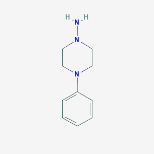 molecular formula C10H15N3 B076286 4-Phenylpiperazin-1-amine CAS No. 14340-32-0