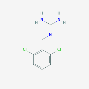 molecular formula C8H9Cl2N3 B076292 1-(2,6-Dichlorobenzyl)guanidine CAS No. 14885-07-5